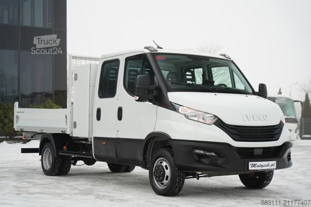 Fourgon benne basculante IVECO DAILY 35-160 / WYWROTKA / BRYGADÓWKA - 6 MIEJSC