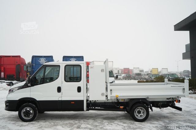 Fourgon benne basculante IVECO DAILY 35-160 / WYWROTKA / BRYGADÓWKA - 6 MIEJSC