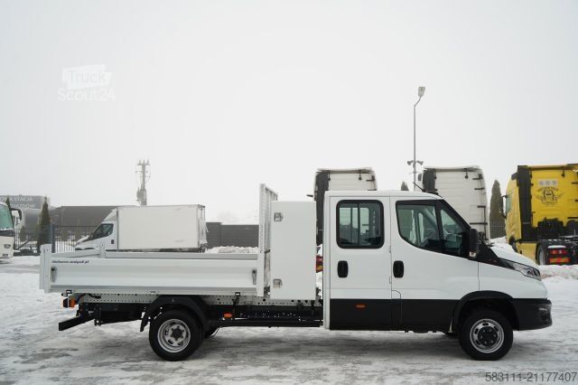 Fourgon benne basculante IVECO DAILY 35-160 / WYWROTKA / BRYGADÓWKA - 6 MIEJSC