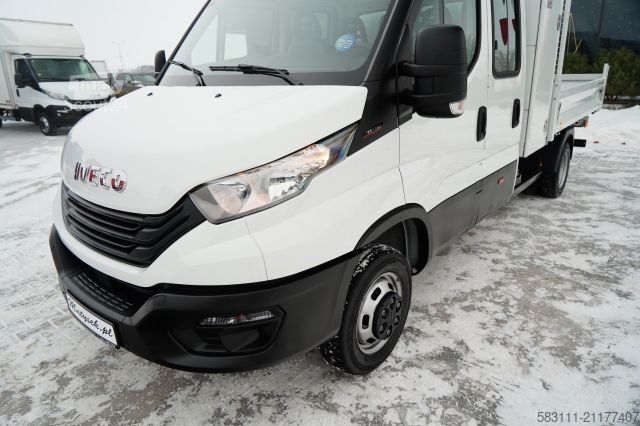 Fourgon benne basculante IVECO DAILY 35-160 / WYWROTKA / BRYGADÓWKA - 6 MIEJSC