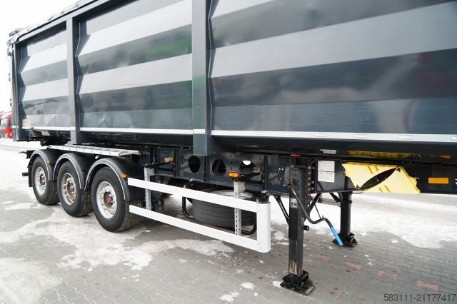 Semi-remorque benne WIELTON WYWROTKA / 48 M3 / STALOWA / HARDOX /  O? PODNO