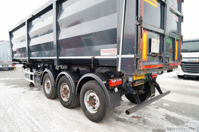 Semi-remorque benne WIELTON WYWROTKA / 48 M3 / STALOWA / HARDOX /  O? PODNO