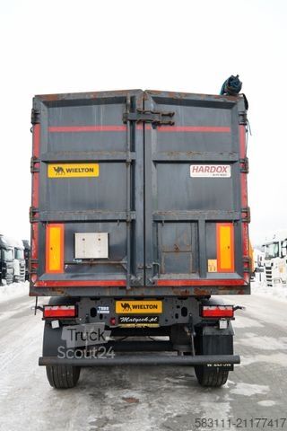 Semi-remorque benne WIELTON WYWROTKA / 48 M3 / STALOWA / HARDOX /  O? PODNO