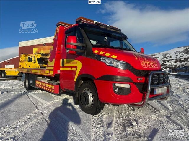  Iveco 70-170 tow truck w/ 2 sets of tires, aluminum body