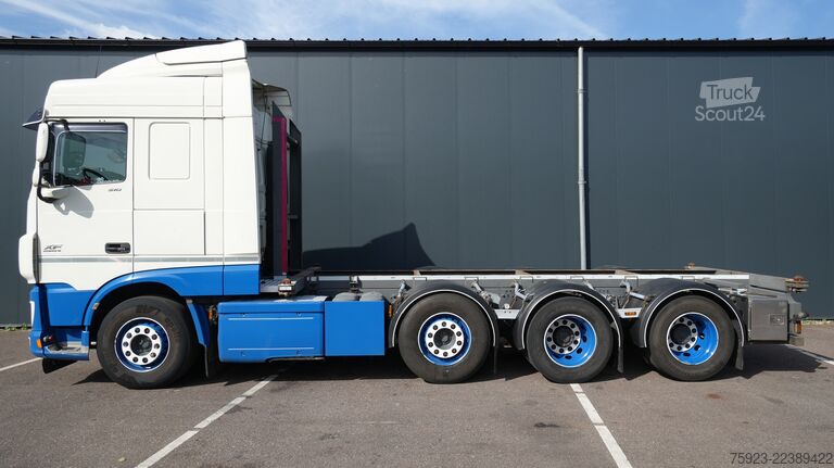 Контейнерные перевозки DAF XF 510 8x2 20FT container transport truck
