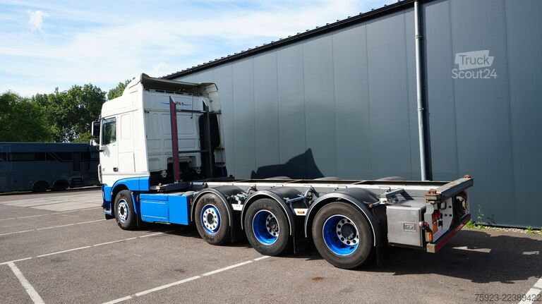 Контейнерные перевозки DAF XF 510 8x2 20FT container transport truck