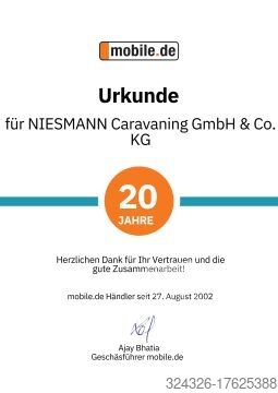 Ολοκληρωμένο αυτοκινούμενο τροχόσπιτο Carthago chic e-line I 61 XL LE MB*170PS*5,5to.