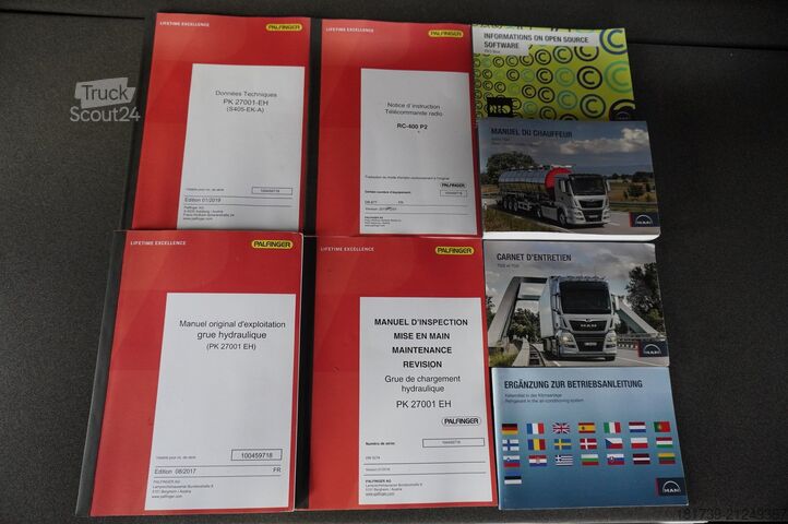 Széles oldal HDS-szel MAN TGS 26.460 6x2 E6 / Palfinger 27001-EH B