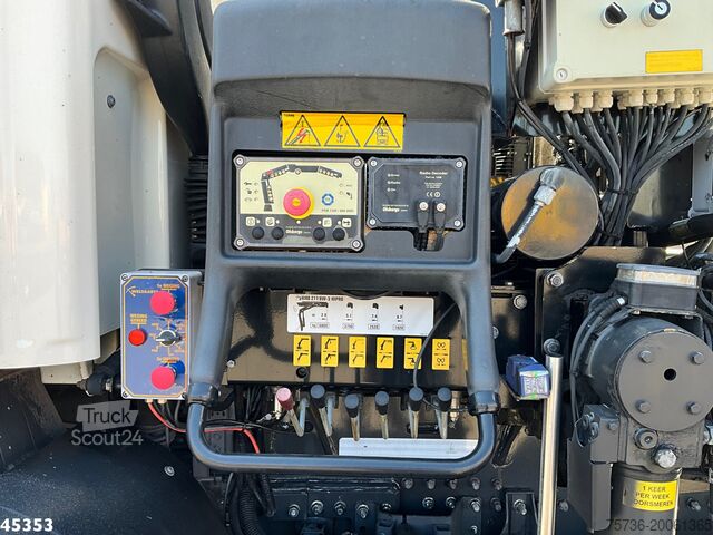 Όχημα συλλογής απορριμμάτων DAF FAN CF 290 Euro 6 Hiab 21 Tonmeter laadkraan