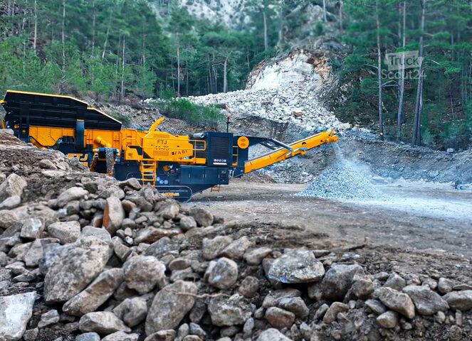 Brechanlage FABO Crushing equipment FTJ-1175 Crawler Jaw Crusher 150-300 TPH