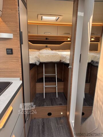 Pusiau integruotas kemperis KNAUS VAN TI 650 MEG VANSATION LP 86.373 ¤ !