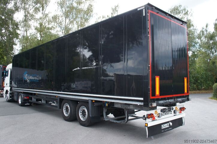 Naczepa skrzyniowa SCHMITZ CARGOBULL SCB*S2 Kasten Disk Brakes 2 achsen Portaltüren