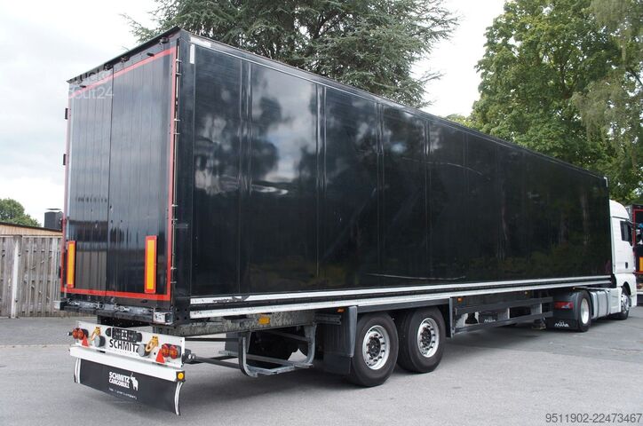 Naczepa skrzyniowa SCHMITZ CARGOBULL SCB*S2 Kasten Disk Brakes 2 achsen Portaltüren