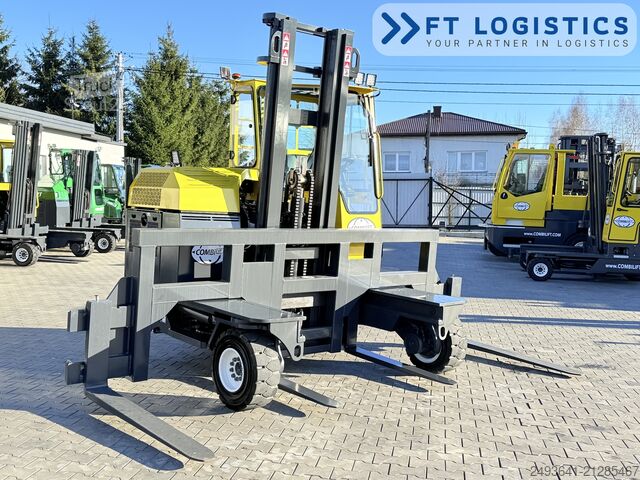 Wózek widłowy czterokierunkowy Combilift C3000XL DUPLEX SPREADER BEAM FREE LIFT