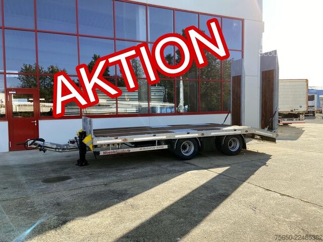 Remolque de plataforma baja Möslein TT19 - 7,2  19 t Tandemtieflader, Luftgefedert, NEU