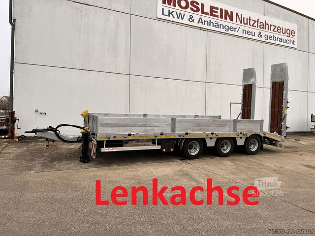 Remolque de plataforma baja Möslein TT 31  31 t GG Tridem- Tieflader 3 Achs, gelenktNeufahrzeug