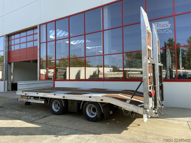 Remolque de plataforma baja Möslein TT 19 - 6,5  19 t Tandemtieflader, Luftgefedert, NEU