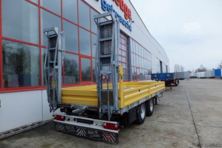 Remorque porte-engins surbaissée Obermaier OS2-TUE135S  13,5 t Tandemtieflader