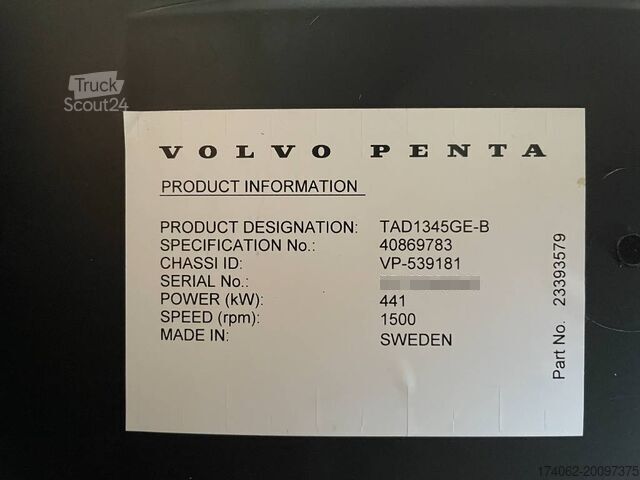 Agregate Volvo TAD1345GE - 500 kVA Generator - DPX-18881
