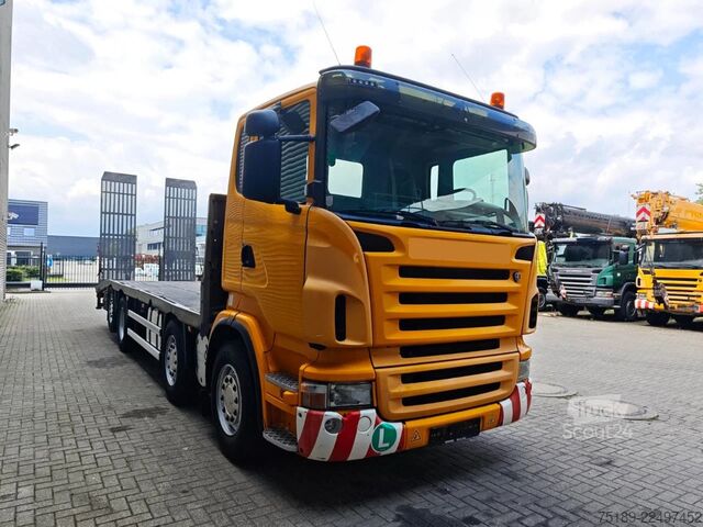автомобиль-фургон для перевозки автомобилей Scania R420 8x2 Beko