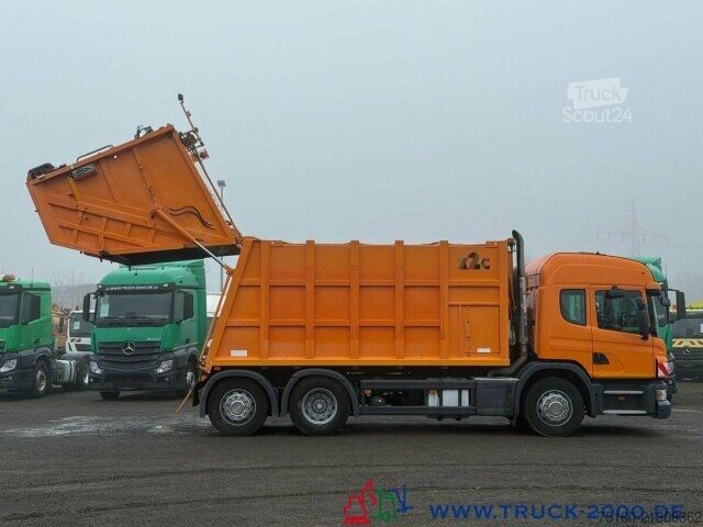 Śmieciarka Scania P320 Zöller Medium X2C 21 + Delta 2301 Schüttung