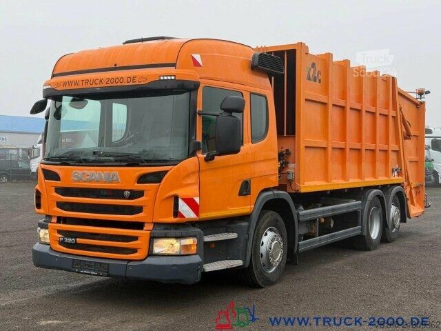 Śmieciarka Scania P320 Zöller Medium X2C 21 + Delta 2301 Schüttung
