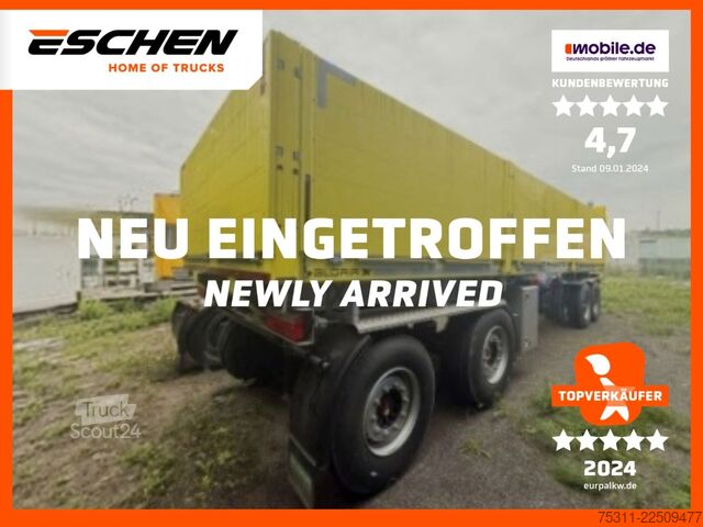 Auflieger mit offener Pritsche GLORIA Gloria 33 SAML Betonfertigteile*Robust*Lenkachse