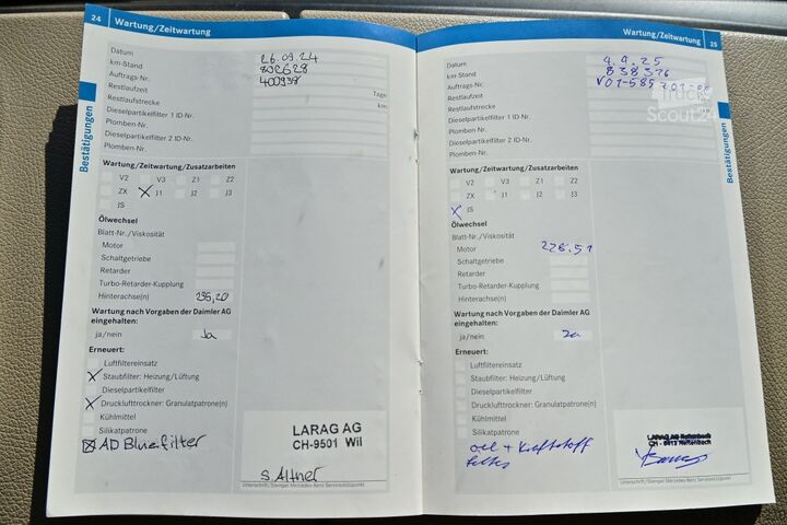 Samochód ciężarowy z plandeką typu platforma Mercedes-Benz Actros 1843 E6 Retarder LBW 2,76m Alu Reifen60%