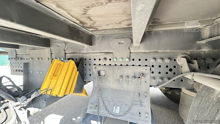 Plattewagen met zeil Mercedes-Benz Actros 1843  E6 Retarder LBW Bordwände Edscha