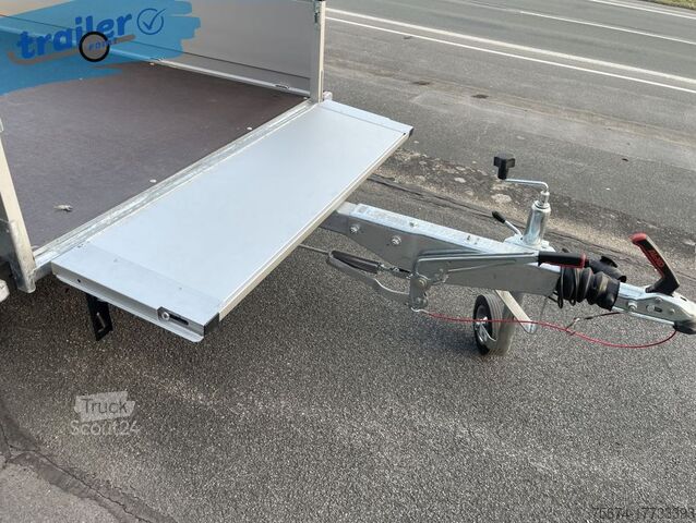Trailer för bil Pongratz Autoanhänger Aluaufbau 230x125x36cm - 1300 kg