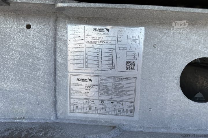 Semirimorchio ribaltabile Schmitz Cargobull SCB S3D Schiebeplane