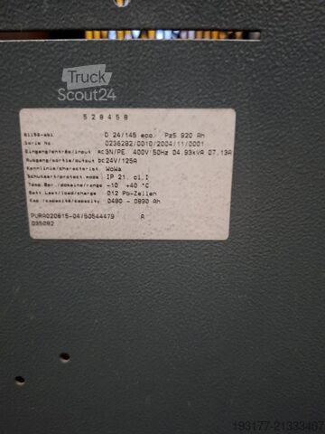 Chariot élévateur Still Ladegerät D24/145 eco PzS920Ah