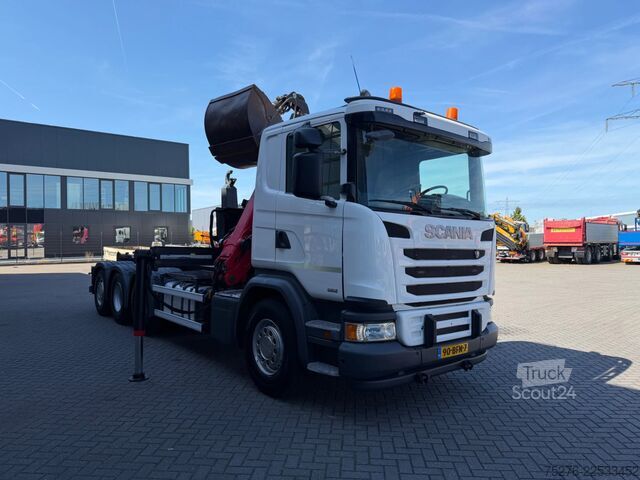 Āķa rokas sistēma Scania G450 8x4 Haaksysteem / Z kraan Euro 6