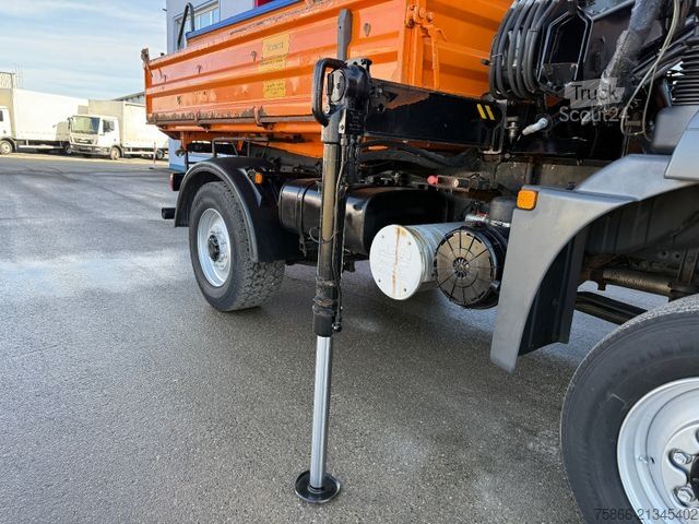 Sonstige MAN 13.240 TGM 4x4 3-Seitenkipper Ladekran Hiab 066