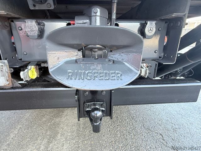 Gardinsided kassevogn MERCEDES-BENZ 821 L Atego Schiebeplane LBW Bär 2to