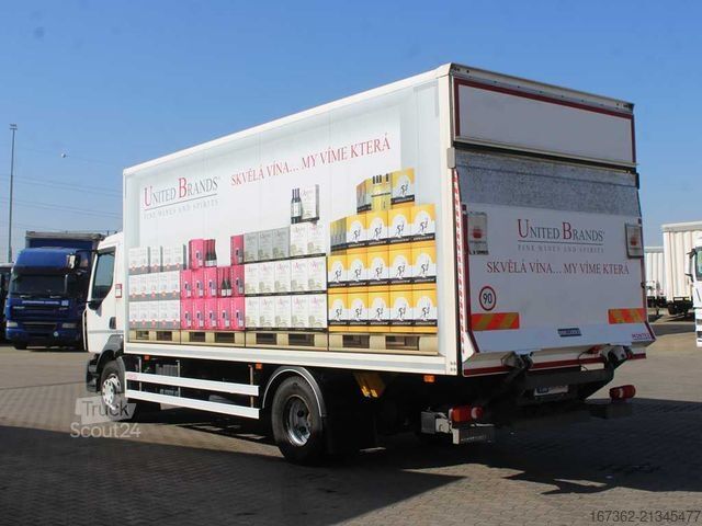 Dobozos teherautó RENAULT D 16, EURO 6, TAIL LIFT, PNEU 80%