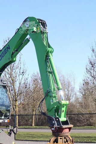 Escavatore gommato Sennebogen 817E K9 ULM | SORTING GRAB | BSS | LOW HOURS