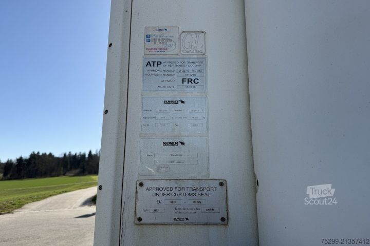 Römork Schmitz Cargobull AWF18 BDF + Kühlbox TK Carrier / Swiss-Vehicle