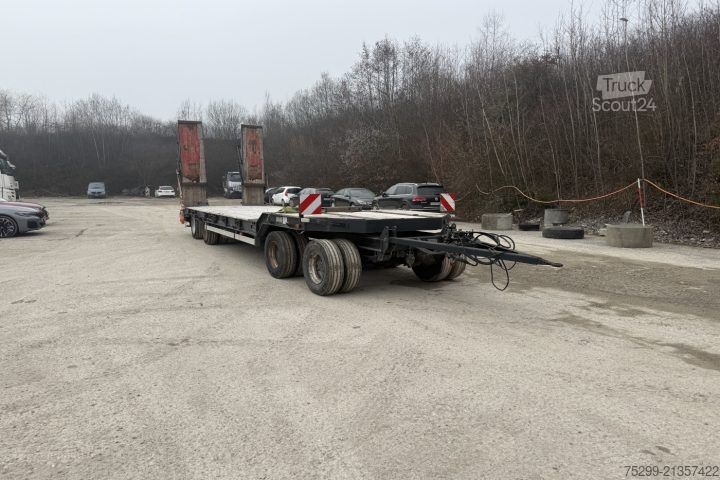 Low loader trailer Müller-Mitteltal T40 Tieflader / Swiss-Vehicle
