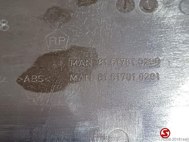 Partea interioară Man Occ kachelregeleenheid + behuizing ruitenbediening