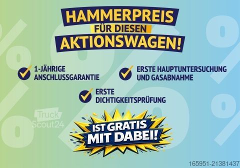 Husvagn Knaus Sport 500 QDK 1800kg Garage,177L Kühlschrank