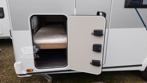 Husvagn Knaus Sport 500 QDK 1800kg Garage,177L Kühlschrank