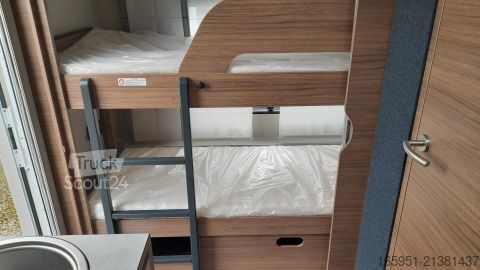 Husvagn Knaus Sport 500 QDK 1800kg Garage,177L Kühlschrank