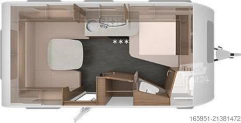 Husvagn Knaus Sport 450 FU 1700kg: Plus & Gas Paket