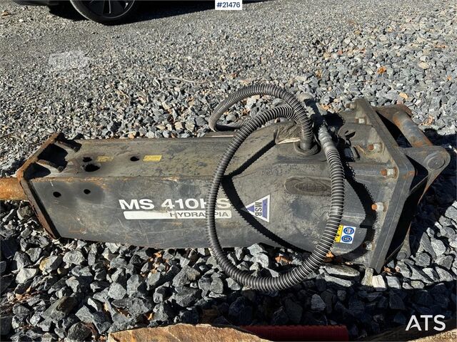 Construction equipment MSB corporation MS410HS Spike hammer w/ S50 attachment