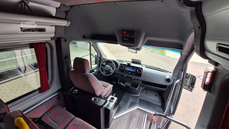 حافلة صغيرة MERCEDES-BENZ 515 Sprinter 22 Schlafsessel Vorlauffahrzeug