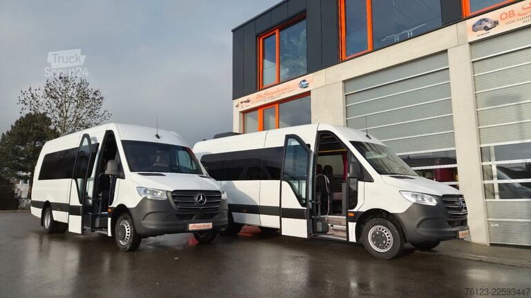 حافلة صغيرة MERCEDES-BENZ 515 Sprinter 22 Schlafsessel Vorlauffahrzeug