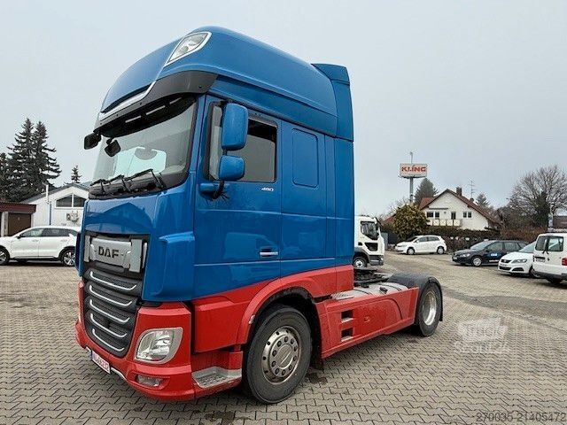 Standaard trekker DAF XF 480 SSC ACC+ALU+Standklima+Intarder+TOP
