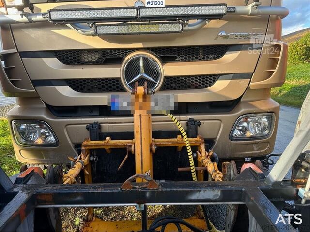 Sistema de braço de gancho Mercedes-Benz Actros 2848 6x4 snow rigged hook truck w/ 20t hook