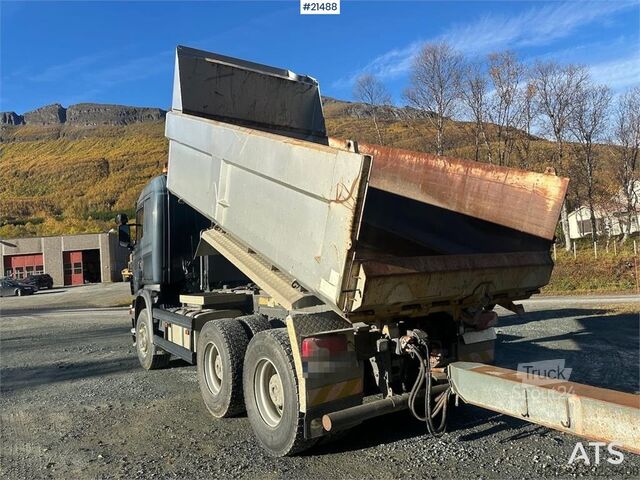 Самосвал Scania G480 6x4 snow rigged tipper truck w/ two sets of t